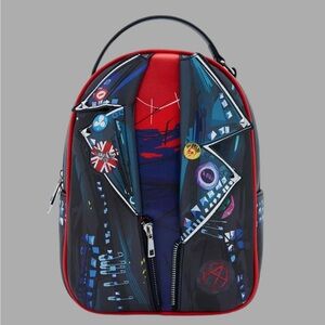 Her Universe Marvel Spider-Man Across The Spider-Verse Spider-Punk Mini Backpack
